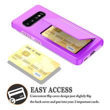 Load image into Gallery viewer, Armor Protective Card Holder Case for Samsung S10 Plus - Libiyi