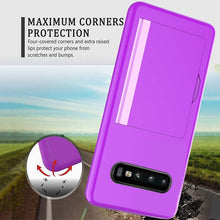 Load image into Gallery viewer, Armor Protective Card Holder Case for Samsung S10 Plus - Libiyi