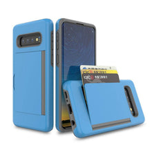 Load image into Gallery viewer, Armor Protective Card Holder Case for Samsung S10 Plus - Libiyi