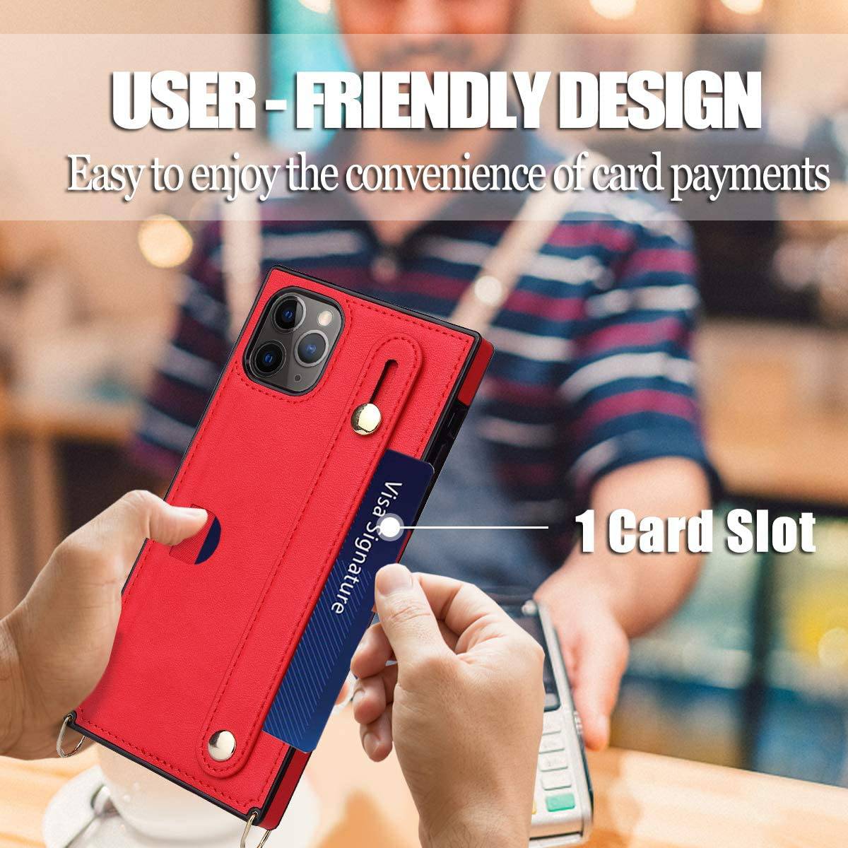 2022 New Luxury Wrist Strap Phone Case For iPhone 11 - Libiyi