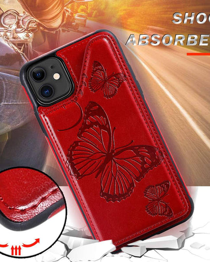 New Luxury Embossing Wallet Cover For iPhone 11-Fast Delivery - Libiyi