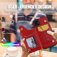 Load image into Gallery viewer, New Luxury Embossing Wallet Cover For iPhone 11 Pro-Fast Delivery - Libiyi