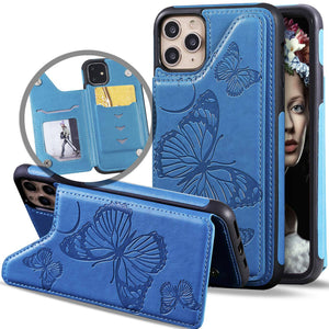 New Luxury Embossing Wallet Cover For iPhone 11 Pro-Fast Delivery - Libiyi