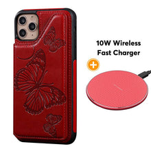 Load image into Gallery viewer, New Luxury Embossing Wallet Cover For iPhone 11 Pro-Fast Delivery - Libiyi