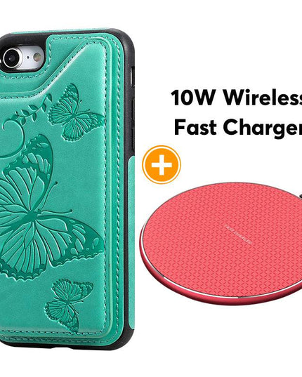New Luxury Embossing Wallet Cover For iPhone 6/6S-Fast Delivery - Libiyi