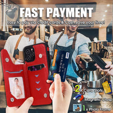 Load image into Gallery viewer, New Luxury Embossing Wallet Cover For iPhone 12 Mini-Fast Delivery - Libiyi