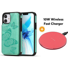 Load image into Gallery viewer, New Luxury Embossing Wallet Cover For iPhone 12 Mini-Fast Delivery - Libiyi
