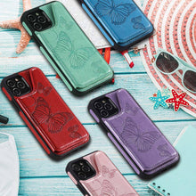 Load image into Gallery viewer, New Luxury Embossing Wallet Cover For iPhone 12 Mini-Fast Delivery - Libiyi