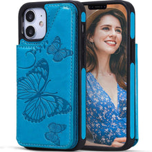 Load image into Gallery viewer, New Luxury Embossing Wallet Cover For iPhone 12 Mini-Fast Delivery - Libiyi