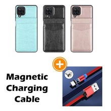 Load image into Gallery viewer, Dual Layer Lightweight Leather Wallet Case for Samsung Galaxy A12 - Libiyi