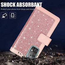 Charger l&#39;image dans la galerie, Bling Wallet Case with Wrist Strap for Samsung A52(4G/5G) - Libiyi