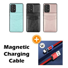 Load image into Gallery viewer, Dual Layer Lightweight Leather Wallet Case for Samsung Galaxy A52 - Libiyi