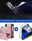 Rose Gold / For iPhone 7Plus/8Plus / With Screen Protector
