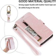 Cargar imagen en el visor de la galería, Detachable Flip Folio Zipper Purse Phone Case for iPhone 12 Series - Libiyi