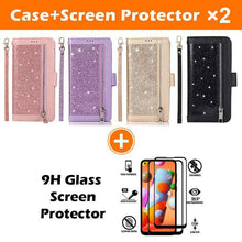 Charger l&#39;image dans la galerie, Samsung Note 20 Series Bling Wallet Case with Wrist Strap - Libiyi
