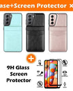 Rose Gold / S21 Plus(5G) / Case+[2 Pack] Screen Protectors