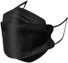 Charger l&#39;image dans la galerie, 10-50Pcs KF94 Comfortable Fish Type Mask(White&amp;Black) - Libiyi