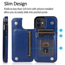 Charger l&#39;image dans la galerie, 4 IN 1 Luxury Leather Case For iPhone - Libiyi