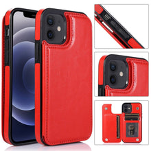 Charger l&#39;image dans la galerie, 4 IN 1 Luxury Leather Case For iPhone - Libiyi