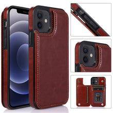 Charger l&#39;image dans la galerie, 4 IN 1 Luxury Leather Case For iPhone - Libiyi