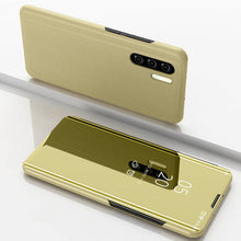 Load image into Gallery viewer, Étui intelligent à rabat miroir de luxe pour la série HUAWEI - Libiyi