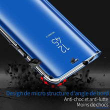 Load image into Gallery viewer, Étui intelligent à rabat miroir de luxe pour la série HUAWEI - Libiyi