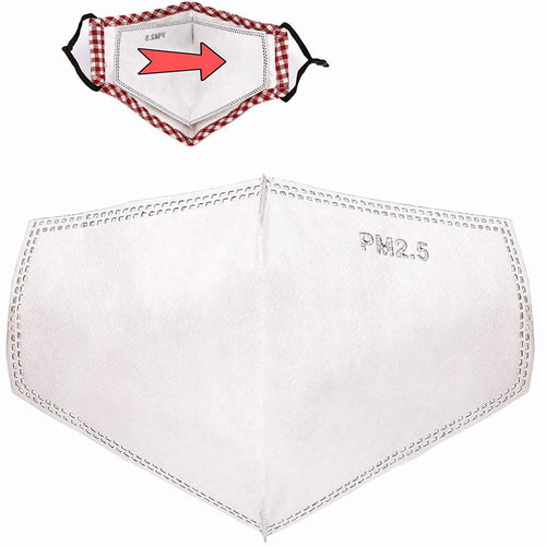 New 3D Cutting Five Layers Activated Carbon PM 2.5 Filter Replacements - Libiyi