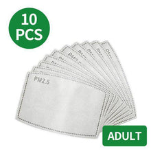 Load image into Gallery viewer, Activated Carbon Filters PM2.5 - 5 layers - 10 pcs - Libiyi
