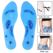 Cargar imagen en el visor de la galería, Insoles for Women &amp; Men Cuttable Acupressure Magnetic Massage - Libiyi