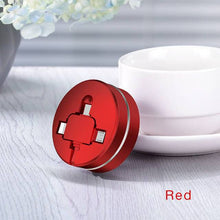 Load image into Gallery viewer, Portable 3 in 1 Retractable Micro USB Cable - Libiyi