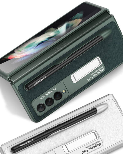 Ultra-thin Pen Slot Magnetic Holder Case for Samsung Galaxy Z Fold 3 5G - Libiyi