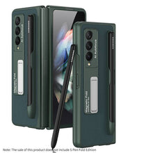 Cargar imagen en el visor de la galería, Ultra-thin Pen Slot Magnetic Holder Case for Samsung Galaxy Z Fold 3 5G - Libiyi