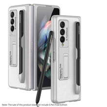 Cargar imagen en el visor de la galería, Ultra-thin Pen Slot Magnetic Holder Case for Samsung Galaxy Z Fold 3 5G - Libiyi