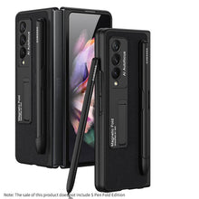 Cargar imagen en el visor de la galería, Ultra-thin Pen Slot Magnetic Holder Case for Samsung Galaxy Z Fold 3 5G - Libiyi