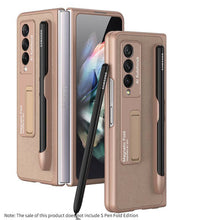 Cargar imagen en el visor de la galería, Ultra-thin Pen Slot Magnetic Holder Case for Samsung Galaxy Z Fold 3 5G - Libiyi