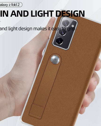 First Cowhide Layer Case for Samsung Galaxy Z Fold 3 5G - Libiyi