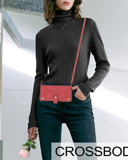 Leather Crossbody Shockproof Wallet Phone Case for Samsung S21 - Libiyi