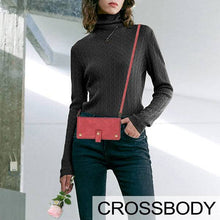 Cargar imagen en el visor de la galería, Leather Crossbody Shockproof Wallet Phone Case for Samsung S21 Plus - Libiyi