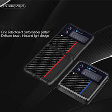 Load image into Gallery viewer, Slim Lightweight Carbon Fiber Case for Samsung Galaxy Z Flip 3 5G - Libiyi