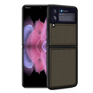 Slim Lightweight Carbon Fiber Case for Samsung Galaxy Z Flip 3 5G - Libiyi