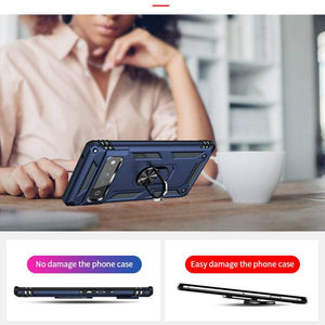 2022 Luxury Armor Ring Bracket Phone case For Google Pixel 6 Pro With 2-Pack Screen Protectors - Libiyi
