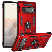 Load image into Gallery viewer, 2022 Luxury Armor Ring Bracket Phone case For Google Pixel 6 Pro With 2-Pack Screen Protectors - Libiyi