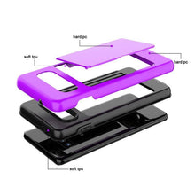 Load image into Gallery viewer, Armor Protective Card Holder Case for Samsung S10E - Libiyi