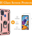Rose / A21S / With Screen Protector