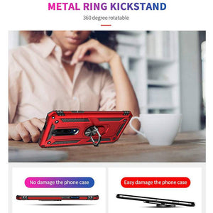2022 Luxury Armor Ring Bracket Phone case For OnePlus 7 Pro Case - Libiyi
