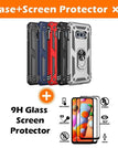 Red / S10e / With 2-Pack Screen Protectors