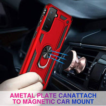 Cargar imagen en el visor de la galería, Luxury Armor Ring Bracket Phone Case For Samsung S21 FE(5G) - Libiyi