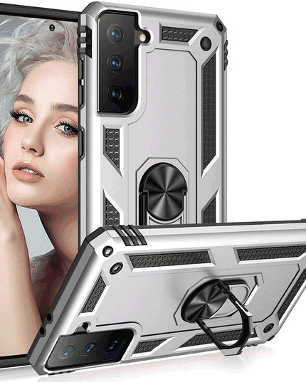 Luxury Armor Ring Bracket Phone Case For Samsung S21 FE(5G) - Libiyi