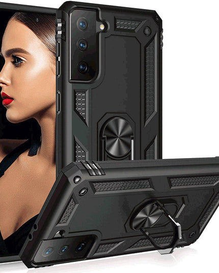 Luxury Armor Ring Bracket Phone Case For Samsung S21 FE(5G) - Libiyi
