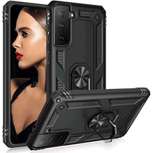 Cargar imagen en el visor de la galería, Luxury Armor Ring Bracket Phone Case For Samsung S21 FE(5G) - Libiyi
